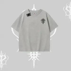 Gothic Cat Made in Hell Baskılı Sweatshirt Oversize Tshirt