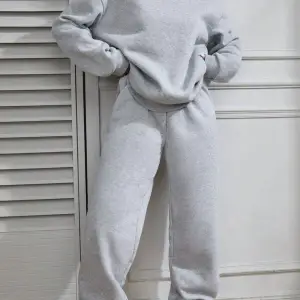 gri alt üst eşofman takımı oversize