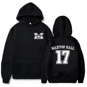 Gri Maxton Hall 17 TV Graphic Hoodie The World Between Us