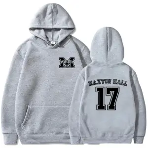 Gri Maxton Hall 17 TV Graphic Hoodie The World Between Us