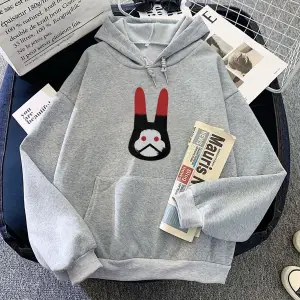 Gri Oyun karikatürHoodies BadBatch Ropa De Mujer Winter