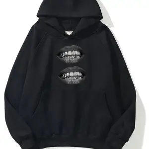 Grillz oversize sweatshirt gri