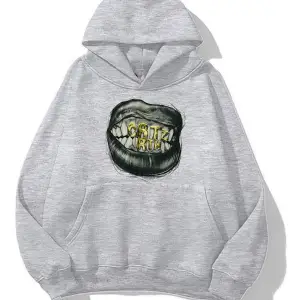Grillz oversize sweatshirt gri