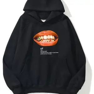 Grillz oversize sweatshirt gri