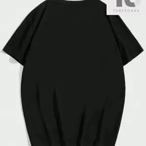 Grunge Punk Erkek Karakter ve Yazı Baskılı T-shirt