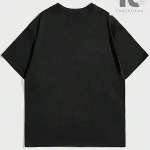 Grunge Punk Erkek Mektup ve Şekil Grafikli Tişört