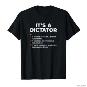 Güç ve Çöküş Hakkında Siyasi Satire Erkekler Kadınlar İçin Tişört %100 Pamuklu Tişörtler Kısa