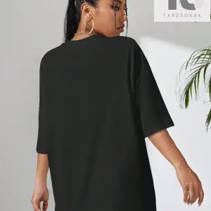 Güneş Ve Slogan Grafikli Düşük Omuz Tişört