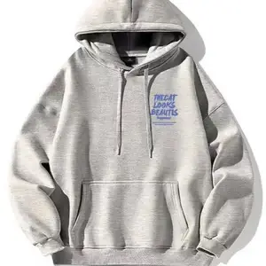 Günlük sokak giyimi kapüşonlu sweatshirt modası Erkek Rahat Kapüşonlu Sweatshirt Hip Hop Kıya