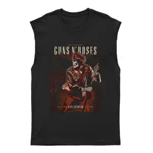 Guns N Roses Kesik Kol Tişört Kolsuz T-shirt Bkt5238