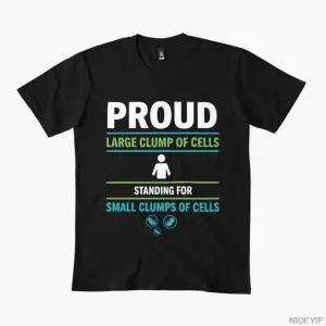Gururlu Büyük Hücre Grubu Ayakta Duran Tişört Erkekler Kadınlar İçin %100 Pamuklu Tişörtler K