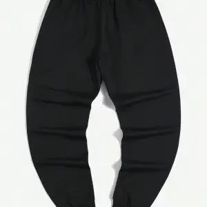 Guys Cross Letter Graphic Drawstring Waist Eşofman Altı