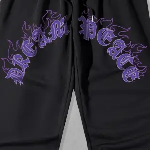 Guys Letter Fire Graphic Drawstring Eşofman Altı