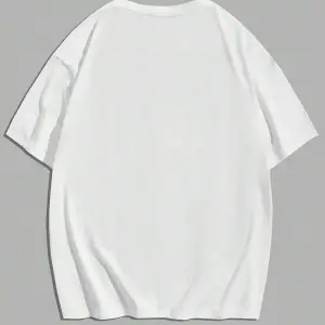 Guys Pamuk Harfli ve Yıldızlı Grafik Harajuku Style