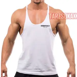 Gym Tank Top Fitness Sporcu Atleti ESSENTILAS 303