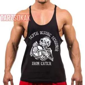 Gym Tank Top Fitness Sporcu Atleti GYM108