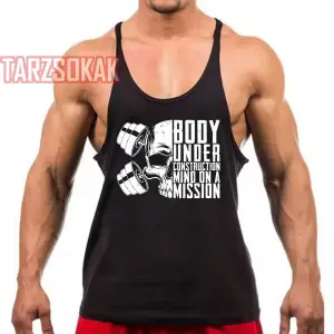 Gym Tank Top Fitness Sporcu Atleti GYM134