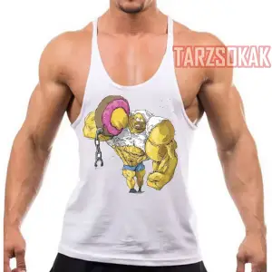 Gym Tank Top Fitness Sporcu Atleti GYM17