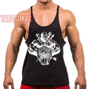 Gym Tank Top Fitness Sporcu Atleti GYM18