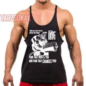 Gym Tank Top Fitness Sporcu Atleti GYM19