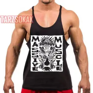 Gym Tank Top Fitness Sporcu Atleti GYM20