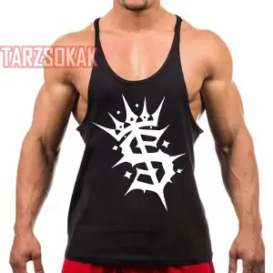Gym Tank Top Fitness Sporcu Atleti GYM24