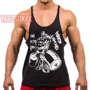 Gym Tank Top Fitness Sporcu Atleti GYM27