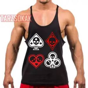 Gym Tank Top Fitness Sporcu Atleti GYM32