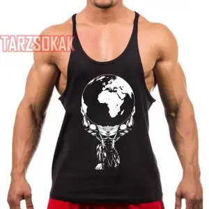 Gym Tank Top Fitness Sporcu Atleti GYM39