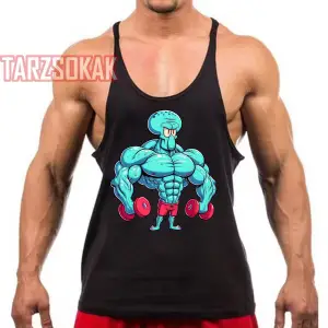 Gym Tank Top Fitness Sporcu Atleti GYM48