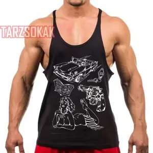 Gym Tank Top Fitness Sporcu Atleti GYM54