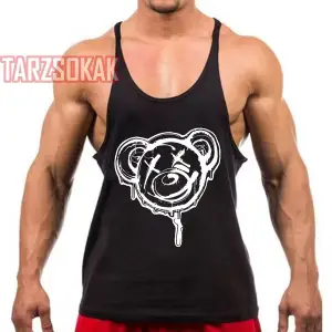 Gym Tank Top Fitness Sporcu Atleti GYM55