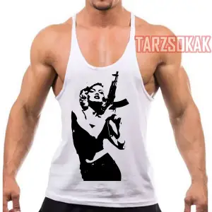 Gym Tank Top Fitness Sporcu Atleti GYM56