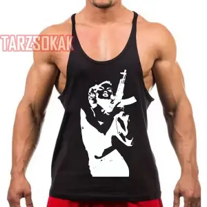 Gym Tank Top Fitness Sporcu Atleti GYM56