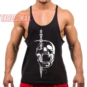 Gym Tank Top Fitness Sporcu Atleti GYM57