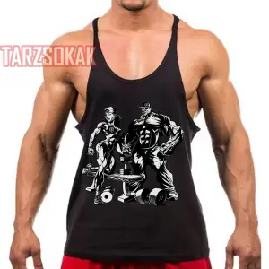 Gym Tank Top Fitness Sporcu Atleti GYM66