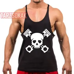 Gym Tank Top Fitness Sporcu Atleti GYM71