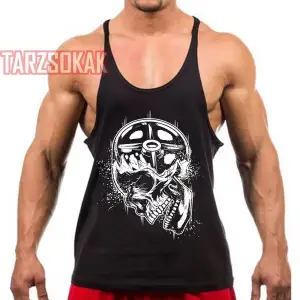 Gym Tank Top Fitness Sporcu Atleti GYM74