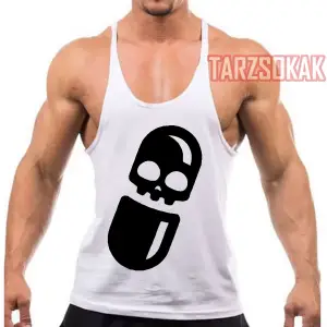 Gym Tank Top Fitness Sporcu Atleti GYM8