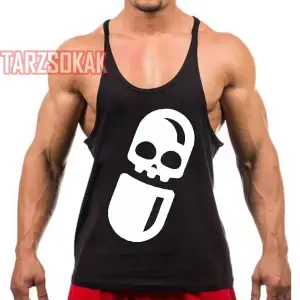 Gym Tank Top Fitness Sporcu Atleti GYM8