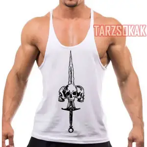 Gym Tank Top Fitness Sporcu Atleti GYM9