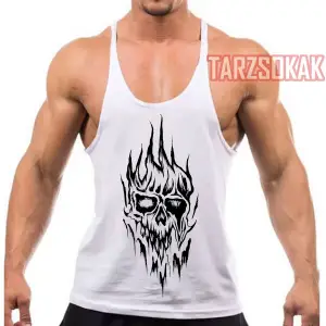 Gym Tank Top Fitness Sporcu Atleti GYM91