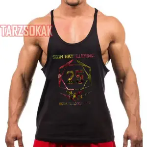 Gym Tank Top Fitness Sporcu Atleti İYİLER SONUNDA