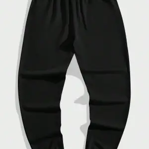 Halloween Cross & Letter Graphic Drawstring Waist Eşofman Altı