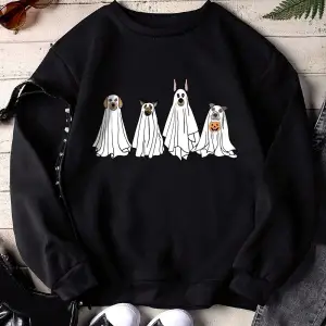 Halloween Print Siyah