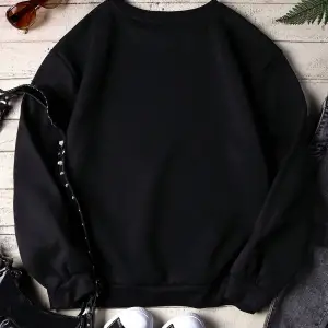 Halloween Print Siyah