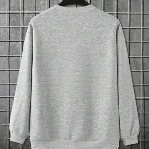 Harajuka Sokakt Manfinity Hypemode Katı Damla Omuz Kazak Gri