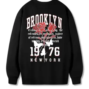 Harajuka Sokakt Oyun Kartı Baskı Siyah