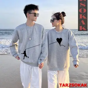 Harajuku Style Çift Sevgili Kombinleri Couple Clothing Yeni Sezon KOD:77