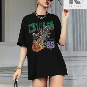 Harf Grafikli Düşük Omuzlu Tişört